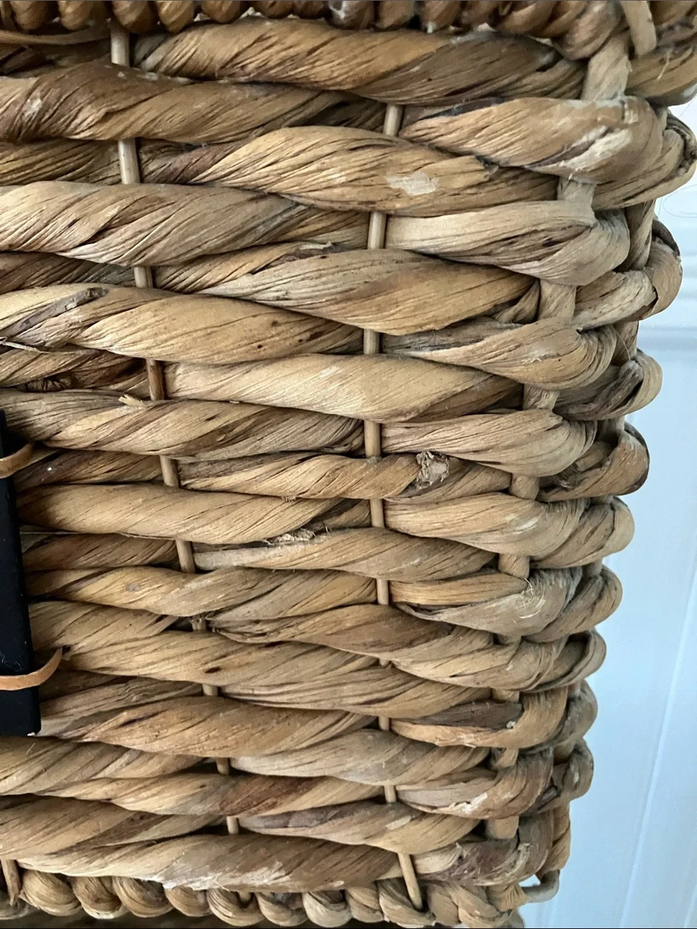 Woven Seagrass Storage Basket - Natural